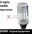 Лампа ксенон D2R D-lights 4300K