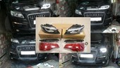 Audi Q7 рестайлинг оптики
