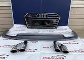 Audi A4 B8 Решетка+диффузор S4 s-line рест