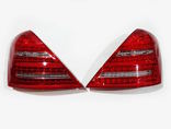 Mercedes W221 задние фонари рестайлинг (возможна установка на дорест)